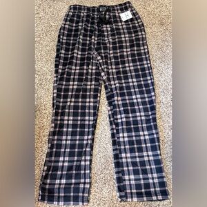 Lucky Brand Plaid Fleece Pajama Pants Plaid Men’s Size Medium NWT